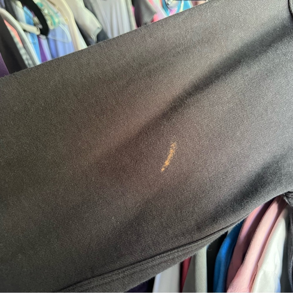 Lululemon perfectly oversized crew spell out sweatshirt 4 black logo - Picture 8 of 8